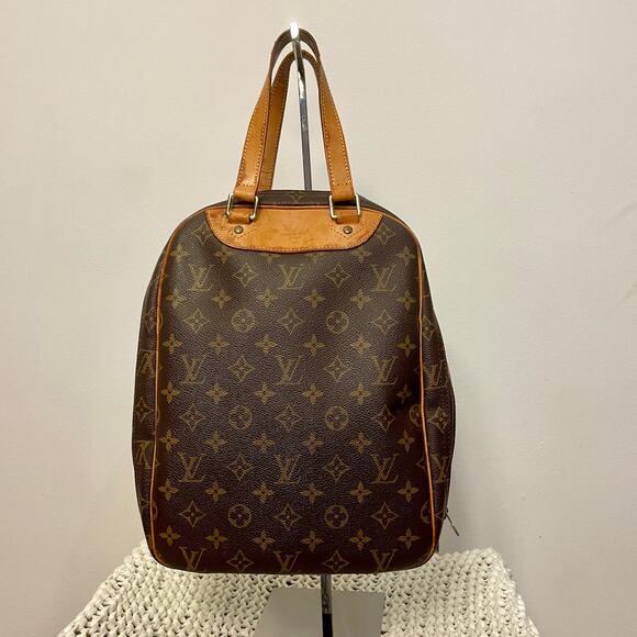 Louis Vuitton Excursion Bag Travel Monogram Canvas Satchel Handbag - Picture 1 of 16